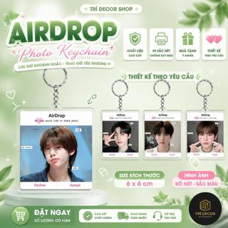 Móc khoá cortis ver airdrop KEYCHAIN ACRYLIC AIRDROP KEONHO CORTIS GLITTER