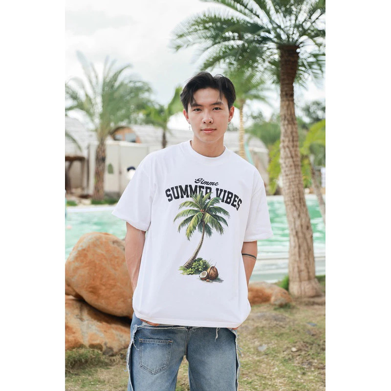 （Giao hàng 24h）Angela Áo Thun trái cây nhiệt đới MÙA HÈ - Premium Cotton 220gsm Unisex Local Brand