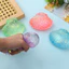 < Pluscloth > Đồ chơi bóp vỏ lấp lánh Mini – Bóng Fidget Giảm căng thẳng Đồ chơi vỏ đại dương trong suốt co giãn mềm dành cho trẻ em Người lớn Hoàn hảo để thư giãn và tập trung Giảm lo âu T