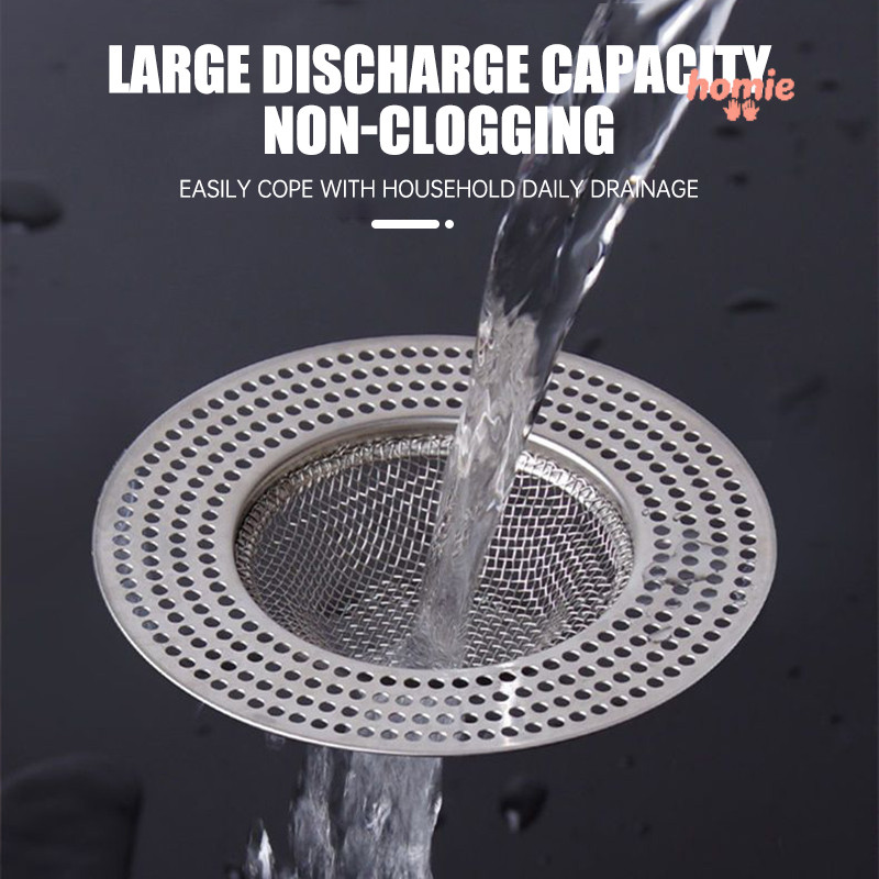 ✨Homie✨Nắp bịt cống thoát sàn nhà tắm bằng lưới inox thoát nhanh, chặn tóc, lọc rác, chống tắc hiệu quả