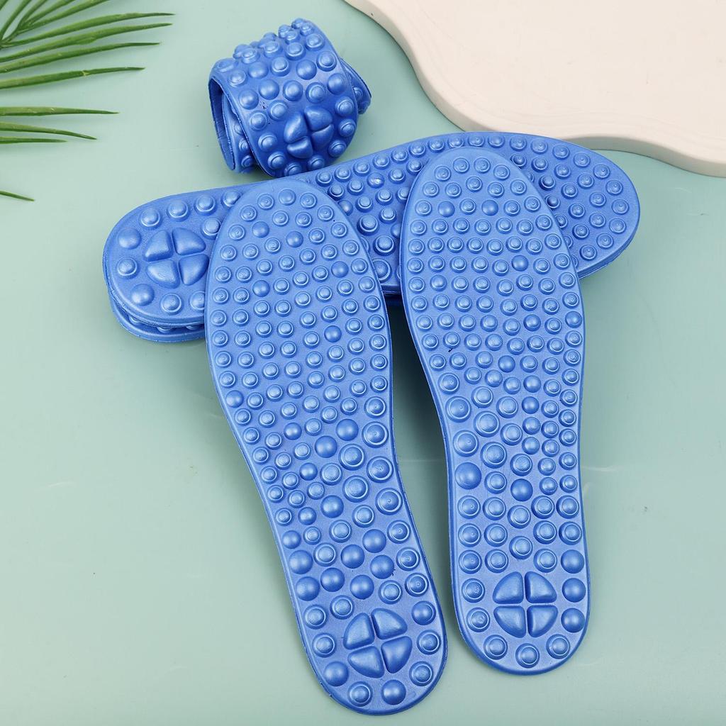1 / 3 / 5 Đôi - Giày Massage 5D Đế Full Palm Acupoint Massage Bàn Chân Nam Nữ Sức Khỏe Giảm Mệt Mỏi Chân Thể Thao Mềm Đế Thường Ngày