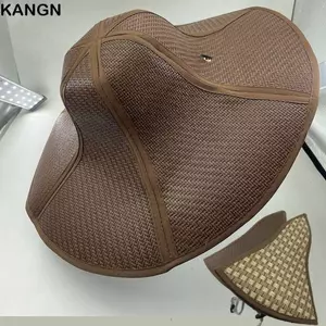 Mũ che nắng KANGN, Mũ rơm có thể gập lại chống tia cực tím, Ống hút chống nắng di động Vành rộng Mũ nữ