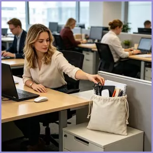 Túi Giặt Cotton Vải Có Thể Tái Sử Dụng Túi Dây Rút Túi Xách Túi Tổ Chức Cho Căn Hộ Ký Túc Xá Giặt mueadsyvn