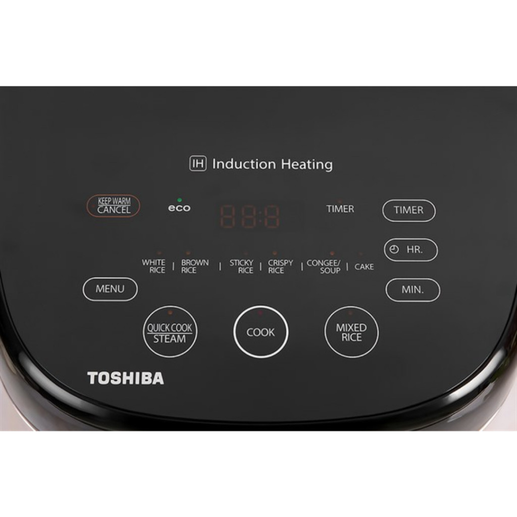 Nồi Cơm Cao Tần Toshiba RC-18IX1PV 1.8L - Hàng Chính Hãng