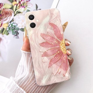Vỏ Mới Cho Samsung Galaxy A07 4G 5G Vỏ SM-A075F SM-A076B Hoa Xinh Đẹp Mềm TPU Trong Suốt Ốp Lưng Silicon Cho Samsung M07 F07 Trường Hợp