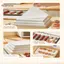 GCDHome 200 Chiếc Nồi Chiên Không Khí Da Giấy Burger Món Tráng Miệng Sandwich Gói Nâu Sáp Giấy Nhà Bếp Lò Nướng Giấy HOT