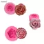 Luckyew 3D Hoa Hồng Hình Silicone Fondant Xà Phòng Khuôn Bánh Cupcake Dụng Cụ Làm Bánh TQ