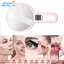 Gương cầm tay EBINLANDS, có tay cầm Gương trang điểm có thể điều chỉnh, Gương gấp hai mặt dễ thương 5 / 10 / 15x