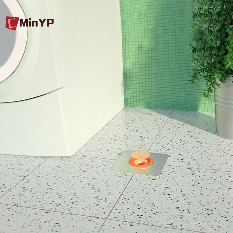 CMinYP Khử Mùi Sàn Thoát Nước Lõi Silicon Vòi Sen Thoát Nước Chống Côn Trùng Chống Mùi Glory