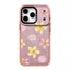 Ốp Điện Thoại Mềm Lấp Lánh Hoa Tươi Cho iPhone 16 15 14 Plus 13 12 11 17 Pro Max Ốp Bảo Vệ Chống Sốc