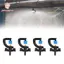 PWSSEND 20 chiếc Vòi phun khúc xạ loại G, Máy phun nước tưới vườn bằng sợi nhỏ có ren, Vòi phun treo xoay 180 / 360 độ Tưới vườn
