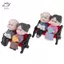 HFTOY 1 Bộ Nhà Búp Bê Thu Nhỏ Vườn Micro Phong Cảnh Ông Bà Các Bức Tượng Trang Trí ~
