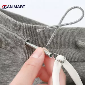 AN.MART Có Thể Uốn Cong Lò Xo Dây Rút Ren Kẹp Quần Áo Áo Dây Co Giãn Dây Ren Linh Hoạt Dây Rút DIY VN