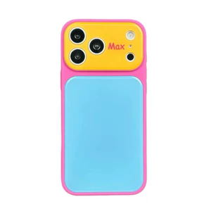 Ống kính chặn màu Vỏ điện thoại Windows cho iPhone 17 Pro Max 16 15 14 Vỏ bảo vệ chống sốc
