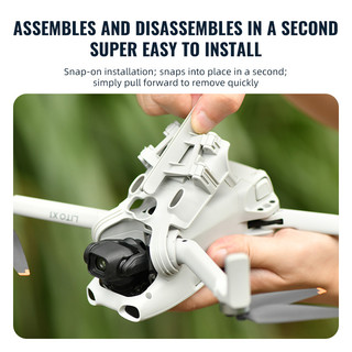 Dành cho chân máy gấp chiều cao DJI LITO1 / X1 nhanh chóng có thể tháo rời thiết bị hạ cánh máy bay không người lái Lito X1 phụ kiện