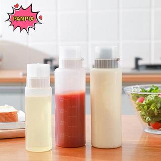 [PNPIA] 1Pc 350 / 175ml Chai ép gia vị 5 lỗ Ketchup mù tạt Bóp chai nước sốt Hộp đựng đồ dùng nhà bếp VN