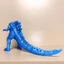 Đồ chơi quái vật bằng cao su mềm làm sao lớn Godzilla Ice Emperor Đồ chơi quái vật cao cấp Hình cậu bé Quà tặng trang trí năm mới Chiều cao mô hình 16cm