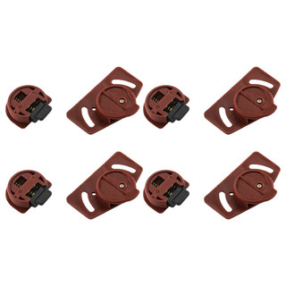 【COLORFUL】Sliding Door Castors Set of 4 For Smooth For Durable Adjustable Height Furniture