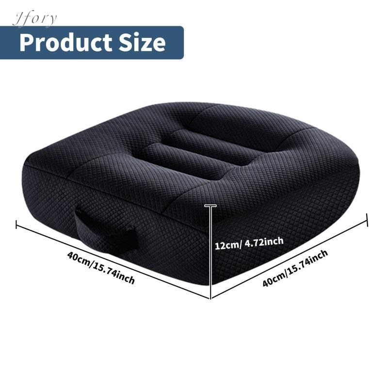 Đệm Ghế Ô Tô Tăng Chiều Cao Miếng Lót Tiện Dụng Lái Xe Tăng Áp Thoáng Khí Chống Trơn Trượt Di Động Cho Văn Phòng Ô Tô Nhà