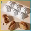 Khuôn sô cô la silicon chống dính BVY cho hạt Pecan cấp thực phẩm với thiết kế bánh Mousse hiện đại để sử dụng trong nhà bếp.