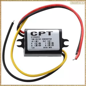Mô-đun chuyển đổi 12V sang 6V DC-DC Buck Bộ điều chỉnh điện áp