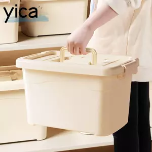 Hộp Bảo Quản Gia Đình YICA, Bền Có Tay Cầm Tủ Bảo Quản, Hộp Bảo Quản Vải Chống Bụi Đa Năng Dung Tích Lớn Chống Thấm Nước
