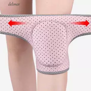 DELMER Thể Thao Miếng Lót Đầu Gối Chân Hỗ Trợ Bóng Chuyền Thoáng Khí Làm Việc Bánh Răng Bảo Vệ Thể Dục Thoải Mái Nẹp Đầu Gối