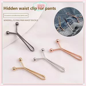 JRP 4 Váy Quần Jean Có Thể Tháo Rời Bule Phụ Kiện Có Thể Điều Chỉnh Tay Kẹp Cho Quần Thắt Lưng Tay Giảm Kẹp JRP