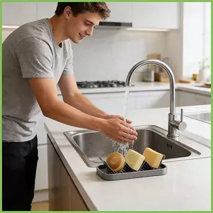 Giá đỡ xà phòng tắm Thép Carbon có khay nhỏ giọt Giá đỡ xà phòng nhiều ngăn Giá trưng bày cho phòng tắm gia đình gelhvn