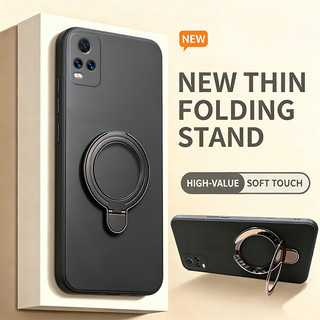 Ốp Lưng PBZZ Cho vivo v20 PRO v20se v23e v23 v21 v21e 5G Vỏ Điện Thoại Lo Âu Vỏ Mềm Silicon Chống Sốc Thiết Kế Mới Thẩm Mỹ Có Giá Đỡ Cho Nam Dễ Thương Tím YTXUZJ3