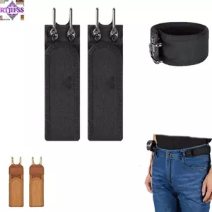 Đai thun RTJIFSS, Móc thắt lưng thoải mái có khóa, Thắt lưng co giãn Unisex có thể điều chỉnh
