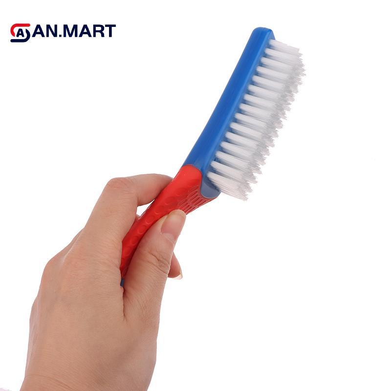 Bàn chải dây AN.MART / Bàn chải lông / Bàn chải lụa Nano W Tay cầm silicon để lau rỉ sét Slag Bụi bẩn chà sàn với làm sạch sâu VN