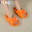 Dép trẻ em họa tiết trái cây dễ thương Hoạt hình mềm mại Trượt ngoài trời trong nhà cho bé trai và bé gái