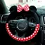 Sáng Tạo Nội Thất Ô Tô Hàn Quốc Hoạt Hình Vô Lăng Bao Xe Đa Năng Bốn Mùa Grip Cover Dễ Thương Influencer Nam Nữ 26.3.22