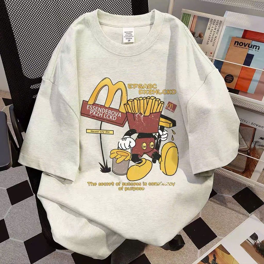 Áo thun nữ 3158 cotton khô, form rộng lý tưởng cho nam nữ mùa hè siêu trendy mát mẻ siêu lạnh- quannaomusex