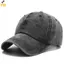 < YEI > Mũ Bóng Chày Giặt Denim Nam Nữ Mũ Vintage Hip Hop Mũ Màu Trơn Xương Ngoài Trời Thể Thao Thường Ngày Mới