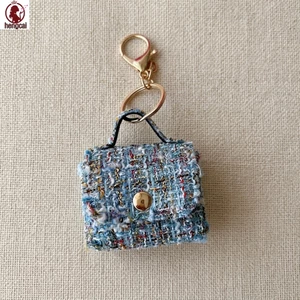 Túi Móc Khóa Nylon Mini Cho Tai Nghe Chìa Khóa Túi Bảo Quản Di Động Chống Thấm Nước