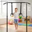 AA Kids Gym Thanh kéo ngang với 2 dây đeo và vòng có thể điều chỉnh Thiết bị tập luyện sức mạnh cho gia đình hoặc trường học VN