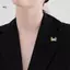 JULYHOT Dễ Thương Nhỏ Cua Thổ Cẩm Thời Trang Áo Len Thanh Lịch Cardigan Xò Trang Sức Dành Cho Nữ Massivedeals