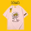 BKMK INS100% Cotton Cao Cấp Tay Ngắn Rời Top Xu Hướng Mùa Hè Thương Hiệu In Hình Phong Cách Nước Ngoài Nửa Tay Áo Thun Nam Quần Áo 0609