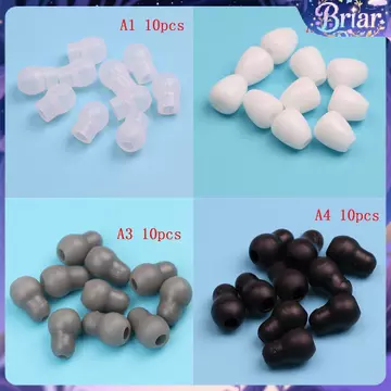 Cod 10 cái mềm tái sử dụng Earplug earpieces cho Littmann ống nghe Silicone