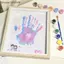 {AKIN} Handprint Shadow Box Frame DIY Khung Ảnh Cặp Đôi Bằng Gỗ Vẽ Tay Quà Tặng Sáng Tạo Cho Bạn Bè Trang Trí Nhớ Gia Đình {a}