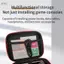 Apill Hộp đựng máy chơi game cầm tay Vỏ cứng Túi lưu trữ di động có túi lưới cho RG405V [Trò chơi điện tử]