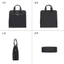 Yiyun Chen Briefcase Business a4 File Bag với vị trí cốc nước Túi thông tin Túi vải Oxford Túi hội nghị