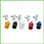 L Kích Thước Giảm Thanh Ống Xả Còi Đa Năng Nhôm Turbo Âm Thanh Xả Turbo Còi Giả Mô Phỏng Còi wipqsvn