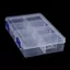 Hộp đựng dụng cụ đa chức năng VFZ 20 * 13,5 * 4,5cm Lớn 8 Lưới Hộp lưu trữ bằng nhựa Vít Electronicponent Trong suốt sắp xếp OTE