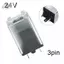 Đèn LED Rơle Flasher Cho Xe Ô Tô Nhựa & Kim Loại Đơn Vị Universalfor Bóng Đèn 3Pin