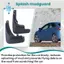 Xe Phía Trước Và Phía Sau Chắn Bùn Chống Bắn Chắn Bùn Lốp Chống Bắn Chắn Bùn Cho I30Cw Wagon 2007-2012