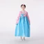 ✿ Hàn Quốc Thêu Hanbok Trang Phục Truyền Thống Cho Trẻ Em Bé Gái 3-12 Tuổi Sự Kiện Dân Tộc Liên Hợp Quốc
