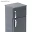 SRVN 1 Chiếc Nội Thất Nhà Búp Bê Mô Hình Tủ Lạnh Nhựa Màu mini.